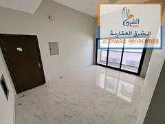 A high-end apartment featuring a master bedroom and a living room in Al Jurf 3. It boasts excellent