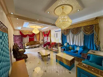 Villa for sale in Al Muwaihat 1 – Ajman | 5 master bedrooms | 5,000 sq ft | Electricity, water, and air conditioning included