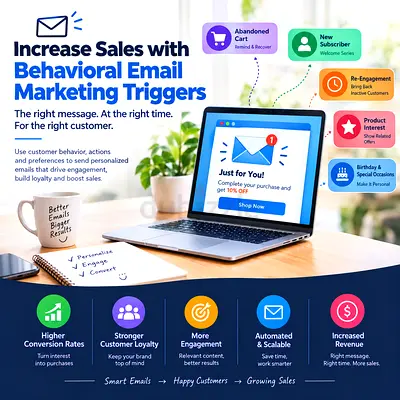 Increase Sales with Behavioral Email Marketing Triggers