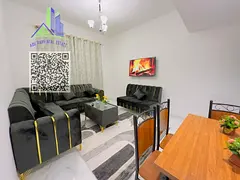 1BHK-Furnished - New building - Al Rashidiya 2 - Opposite the Ladies' Park - 3800 (including bills)