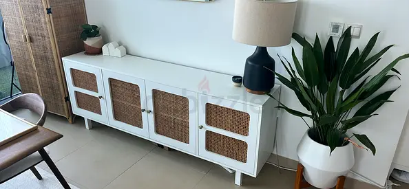 Rattan Sideboard (West Elm Style)