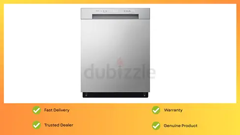 LG Dishwasher Smart ThinQ Inverter Direct Drive, 14 Place Settings Platinum Silver 1 Year Warranty