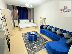 **Furnished Studio for Monthly Rent | AED 3,500 Inclusive | AED 500 Deposit | Ready to Move In**