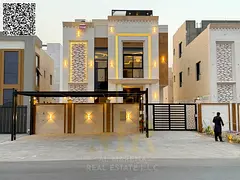For those seeking an exceptional home | A luxury villa in Al Helio, Ajman, featuring elegant design 