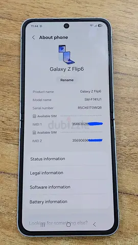 SAMSUNG FLIP 6