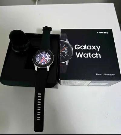 Samsung Galaxy Watch 46mm (Bluetooth) with original box and charger - Good condition Fix Price