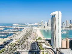Furnished | Full Sea and Dubai Eye Views | Vacant