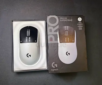 Logitech G Pro X2 Superstrike Gaming mouse.