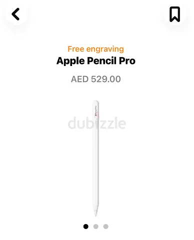 Apple Pencil Pro - Like New - Original Apple Pencil with Extra Tip Test everything with tab no issue