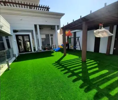 Premium Artificial Grass Flooring – Perfect for Outdoor Majlis & Garden Areas