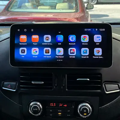 Mitsubishi Pajero 07-20 Smart Central Control Navigator Android CarPlay Large Screen 12.3inch