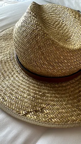 GUCCI HORSEBIT STRAW HAT