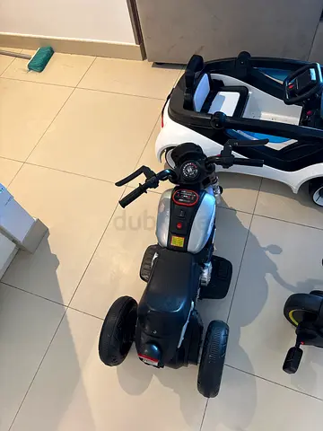 Kids Ride-On Electric Car (white) - Good Working Condition