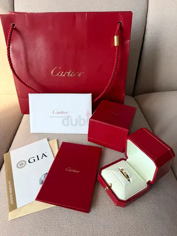 Cartier Trinity Diamond Ring size 52