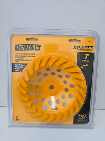 DEWALT DW4773T 7-Inch XP Turbo Diamond Cup Wheel