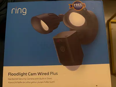 Ring Floodlight Cam Wired Plus - Brand New , Complete Box