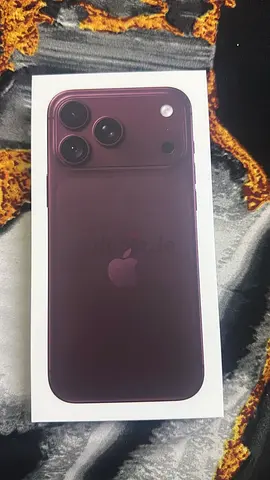 Apple iPhone 18promax 256gb(Purple) - Sealed Box, Unopened