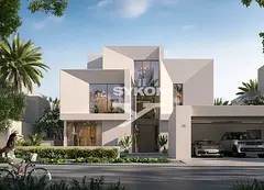 Lagoon-Facing 5BR Villa | Mirage | Near Amenities