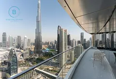Burj Khalifa View | Sea View | High Floor