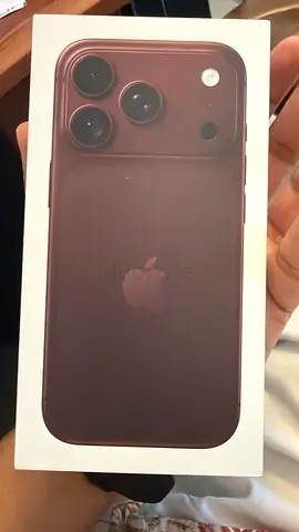 Apple iPhone (sealed box) - Bargandy — Unopened- both physical and E sim 256 GB (Hong kong)