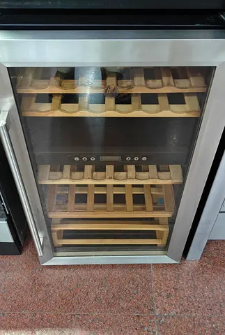 Hoover dual temperature Wine Cooler / Beverage Fridge with Wooden Racks