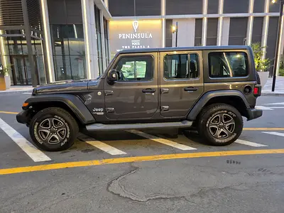 2019 Jeep Wrangler Unlimited Sport GCC Specs Original Factory Paint.