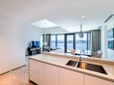 Luxury 2BR + Maid | Full Skyline & Waterfront View
