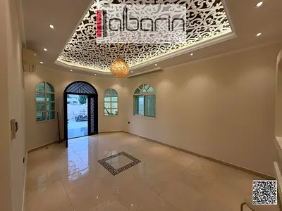 Villa for rent in Al Muwaihat 2, Ajman: 5 bedrooms, spacious yard, 5,000 sq. ft. | 3 installments.