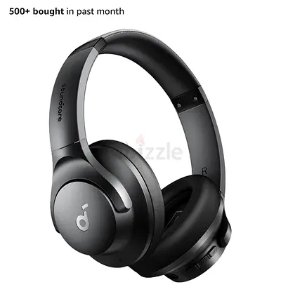 Soundcore by Anker Q20i Hybrid Active Noise Cancelling Headphones, Black
Over-Ear, Bluetooth, 40H AN