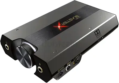 Sound BlasterX G6, Hi-Res Gaming DAC, Headphone Amp, 7.1 Surround, Dolby