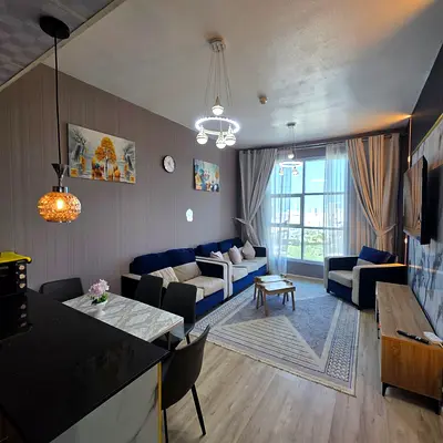 1BHK furnished apartment in Ajman | Real photos | Neat & clean furniture | Bills & internet included | Similar units subject to availability