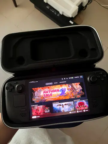 Steam Deck OLED 512GB + Case, Charger, JSAUX Dock