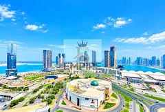 Seaview big space, prime, location, wardrobe, master room, balcony, gym pool exit to Dubai Full Seav