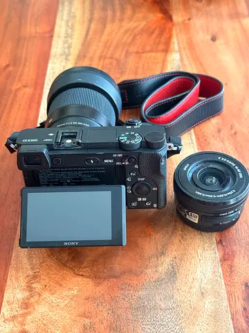 Sony a6300 4K Mirrorless Camera + Sigma 30mm f/1.4 + Sony 16-50mm Kit Lens + Bag