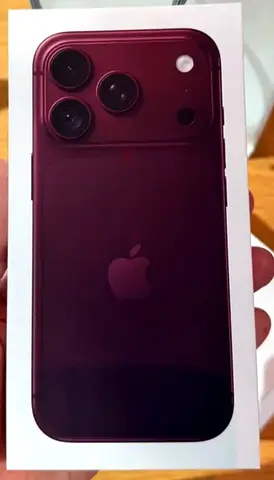 IPHONE 18 PRO 256 GB BURGANDY