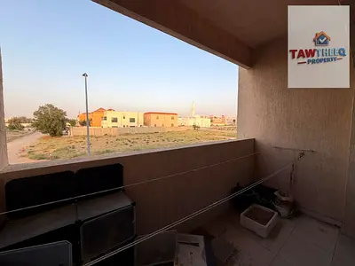 A spacious apartment is available for annual rent in Al Rawda 1, Ajman, offering a convenient location close to schools, daily services and Sheikh M