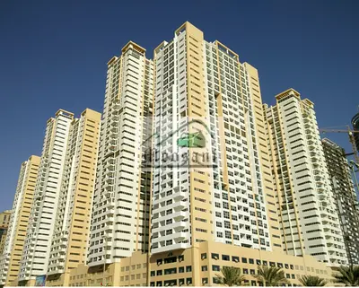 || Ajman One Tower 4 || Sea View Big Size 1 Master Bedroom Hall with Guest washroom with Parking