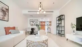 Furnished 1BR Apartment | Al Shera Tower | Balcony & Lake View