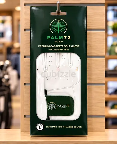 Palm72 Premium Cabretta Leather Golf Glove – Size Medium & Large (Free Delivery)