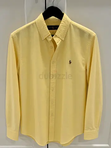 Original Ralph Lauren Light Yellow Button-Down Shirt – Size S