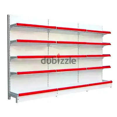 Supermarket Shelving Unit / Gondola Racks – Adjustable 5-Tier Display Rack