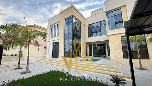 Luxury European-Style Villa in Al Yasmeen, Ajman | 6 Master Bedrooms | Private Garden | Electricity, Water, and Air Conditioning Included