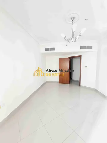 (NO COMMISSION+2MONTHS FREE)//1BHK WITH ONE WASHROOM+HALL SEPARATE 1BHK AVAILABLE AL TAAWUN SHARJAH WITH 4 PAYMENT