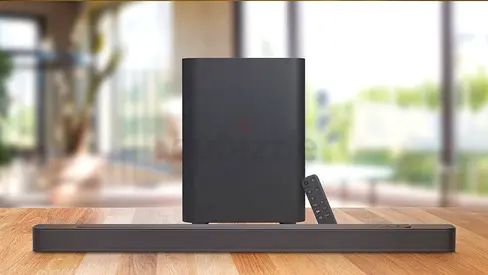 JBL Soundbar with Wireless Subwoofer and Remote - mint Condition