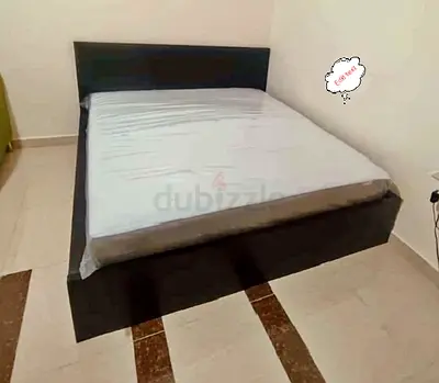 IKEA Malam king size 180×200cm bed frame with IKEA mattress and 2 big storage drawers underneath is