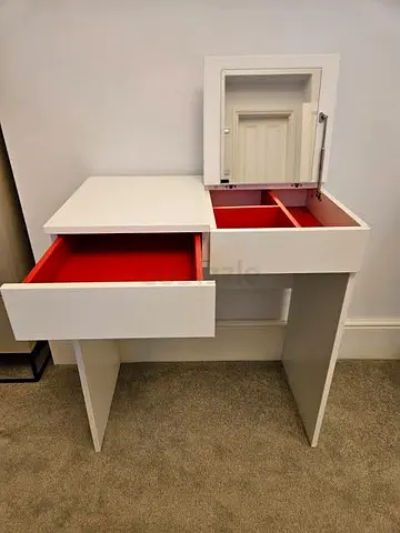 IKEA BRIMNES Dressing Table + Free Stool