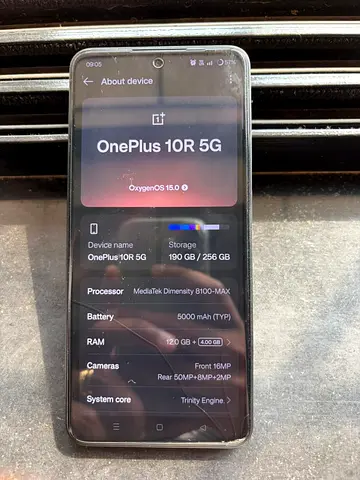 OnePlus 10R 5G - 256GB, 12GB RAM, Good Condition