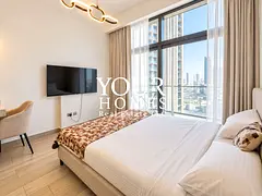 Bright Fully Furnished Studio | Lagoon View | Ready to Move In