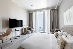 Modern Studio with Balcony & Pool in JVC