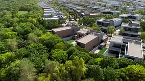 Masaar 2BR Forest Townhouse: 5% DP, 35/65, 3% Off, Freehold, Instant Golden Visa